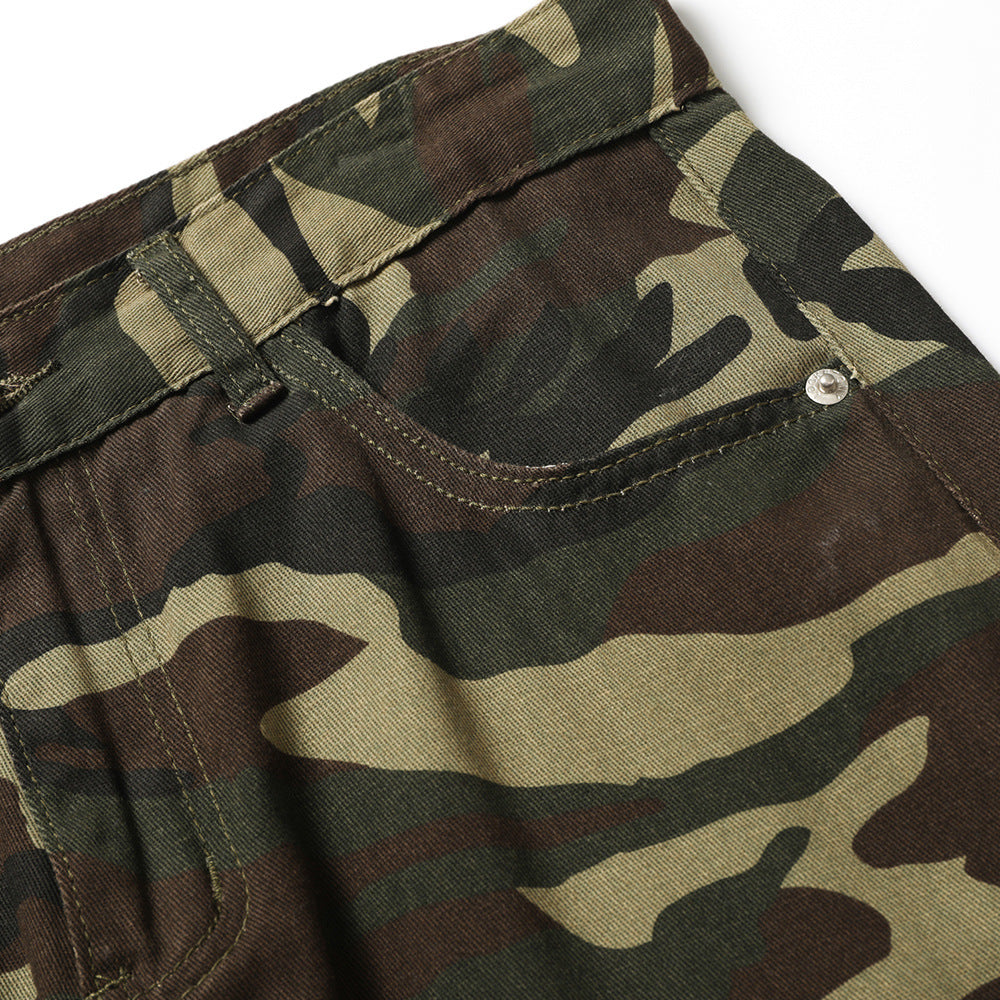 Camouflage Casual Trousers Men