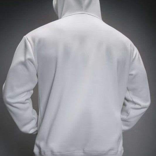 American-style Heavy Polar Fleece Casual Training Running Hooded Sweater
