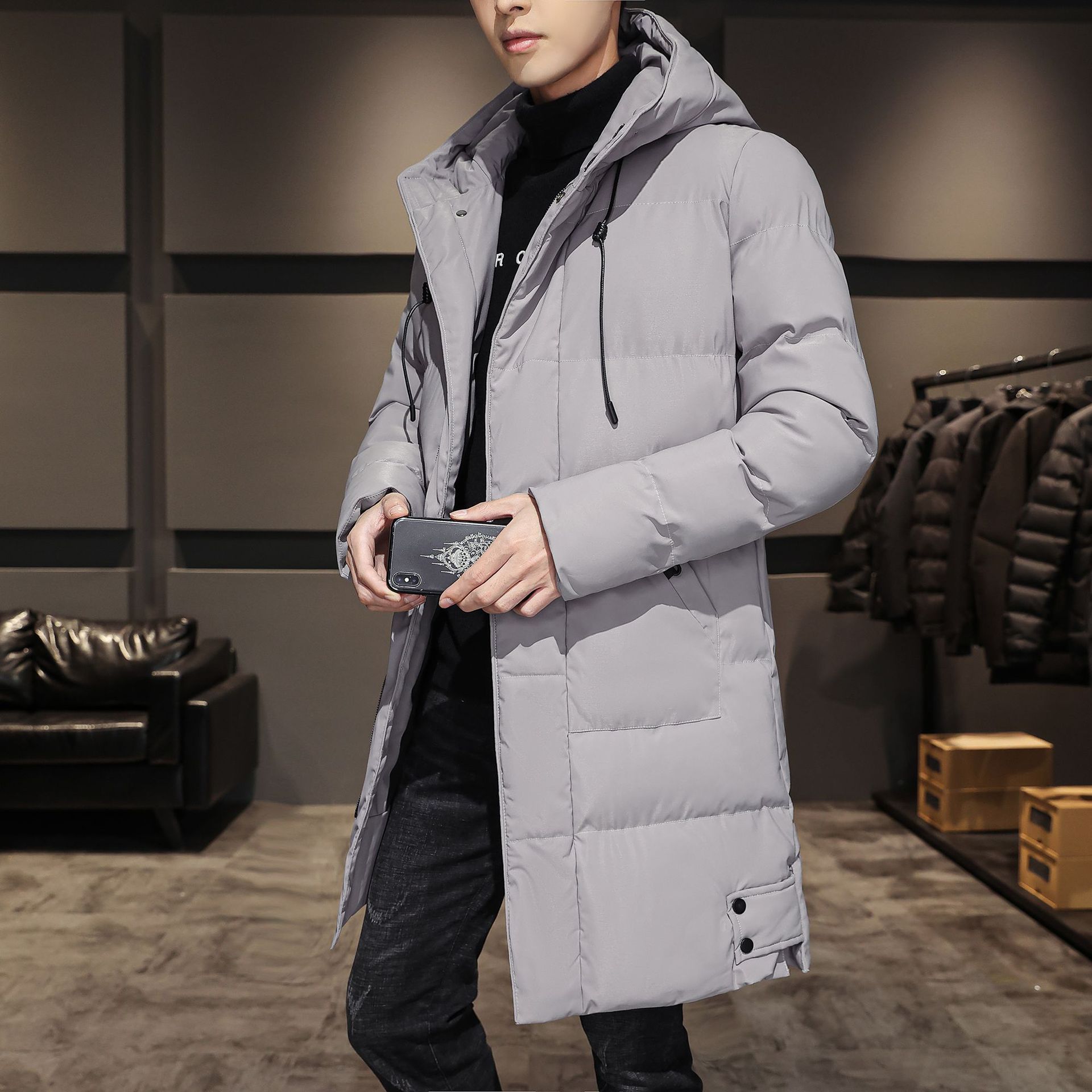 Thickened Work Clothes Cotton Coat men