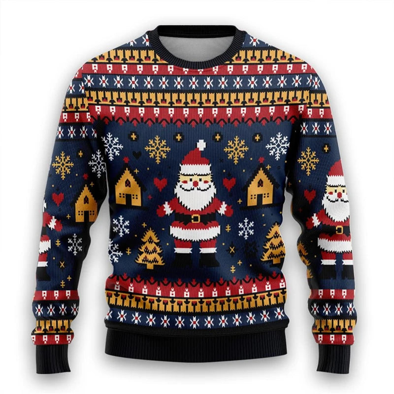 Personalized Christmas Thick Needle Sweater