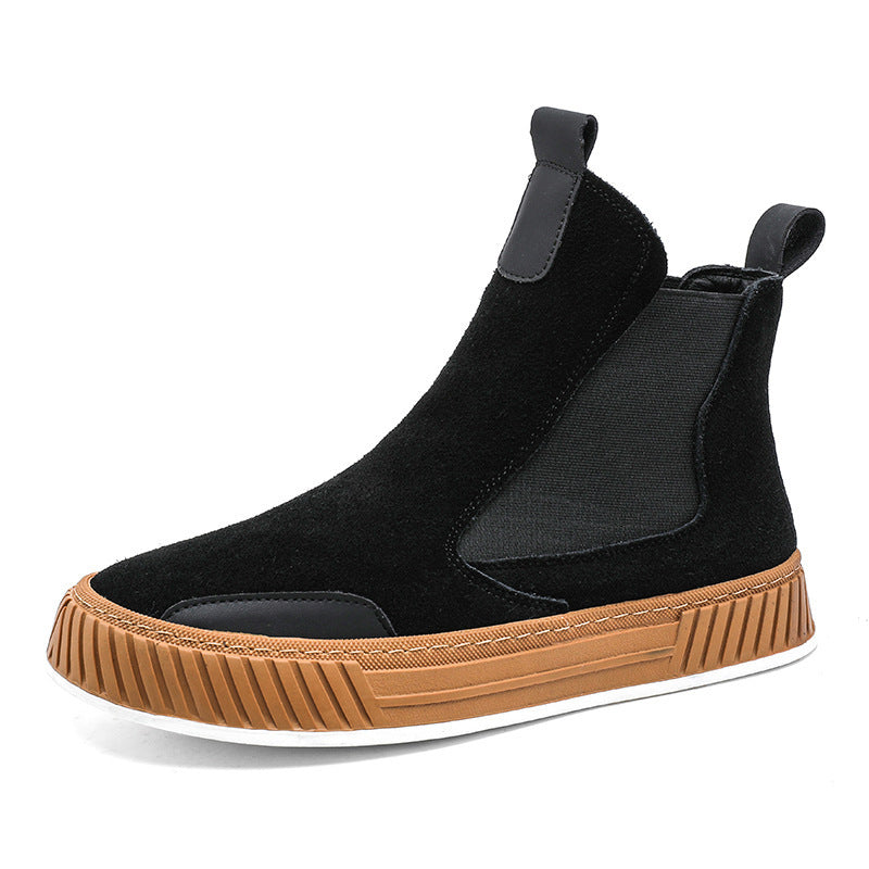 Thick Bottom Work Shoes Youth boots