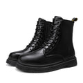 Martin Boots With Zipper Men's British Style shoes