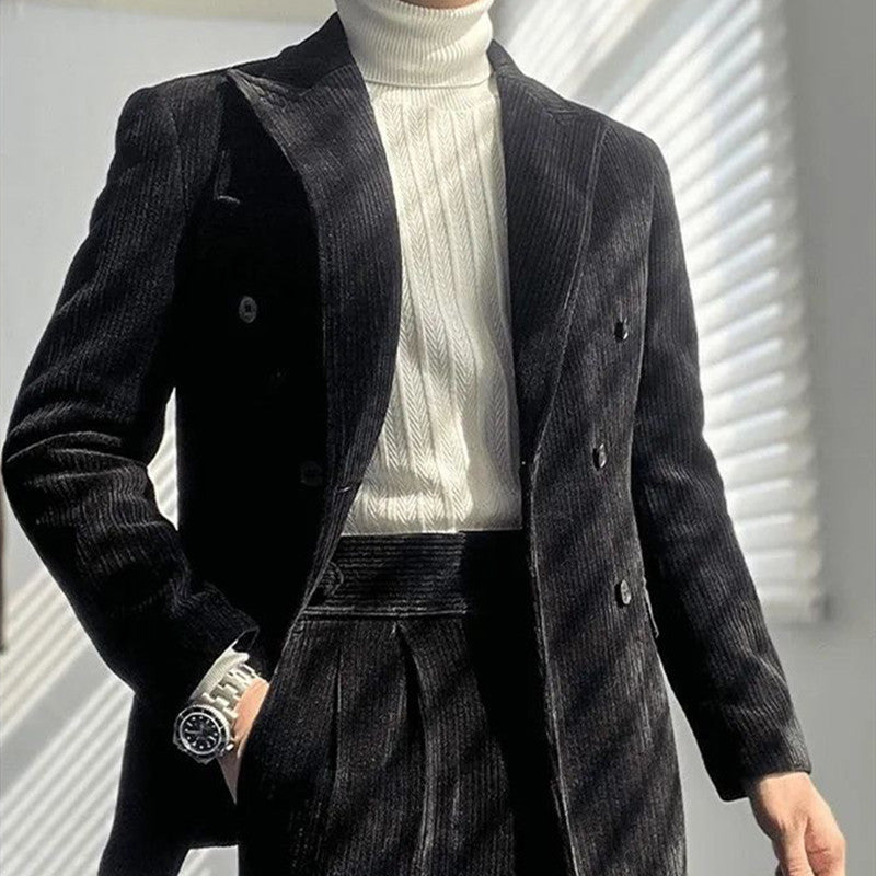 Corduroy Retro Suit men