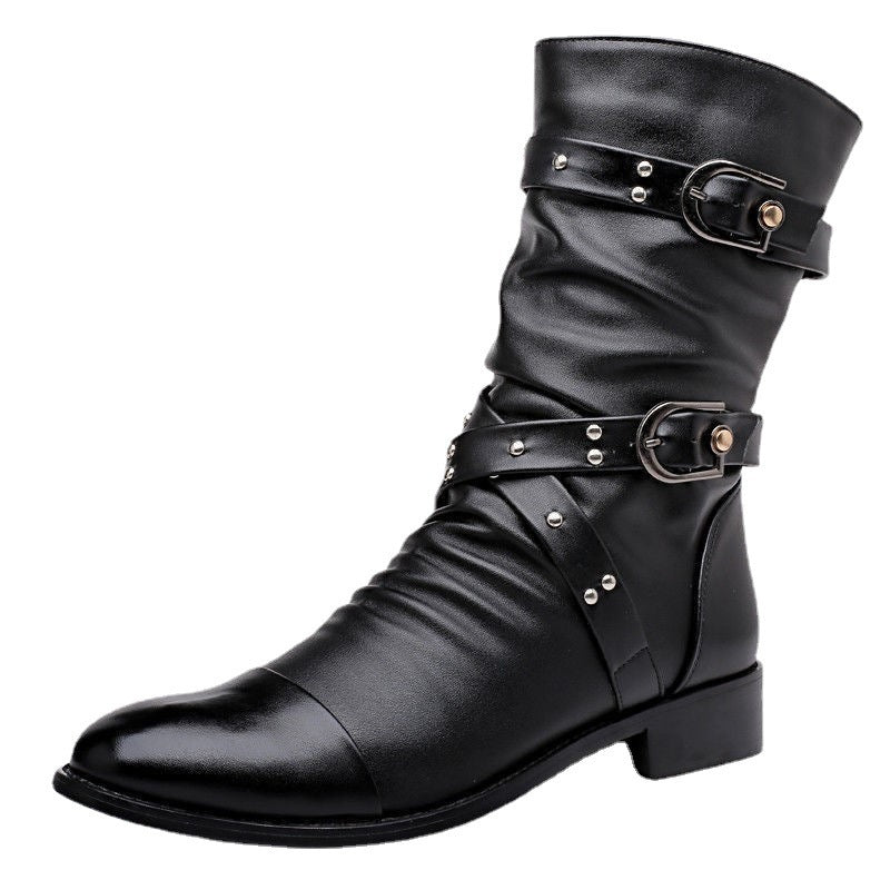 Men's Pointed Toe Within Wellingtons boots