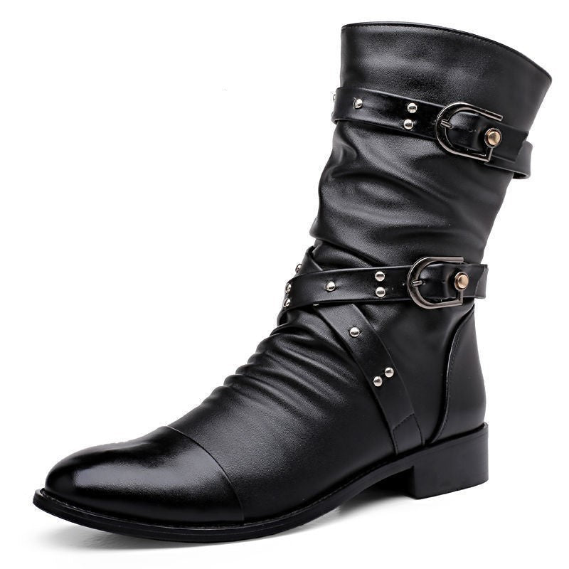 Men's Pointed Toe Within Wellingtons boots