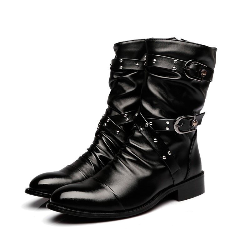 Men's Pointed Toe Within Wellingtons boots