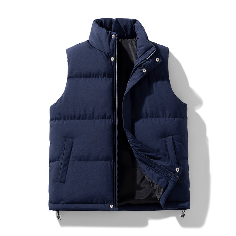 Men's Vest Coat Cotton Warm Padded Jacket