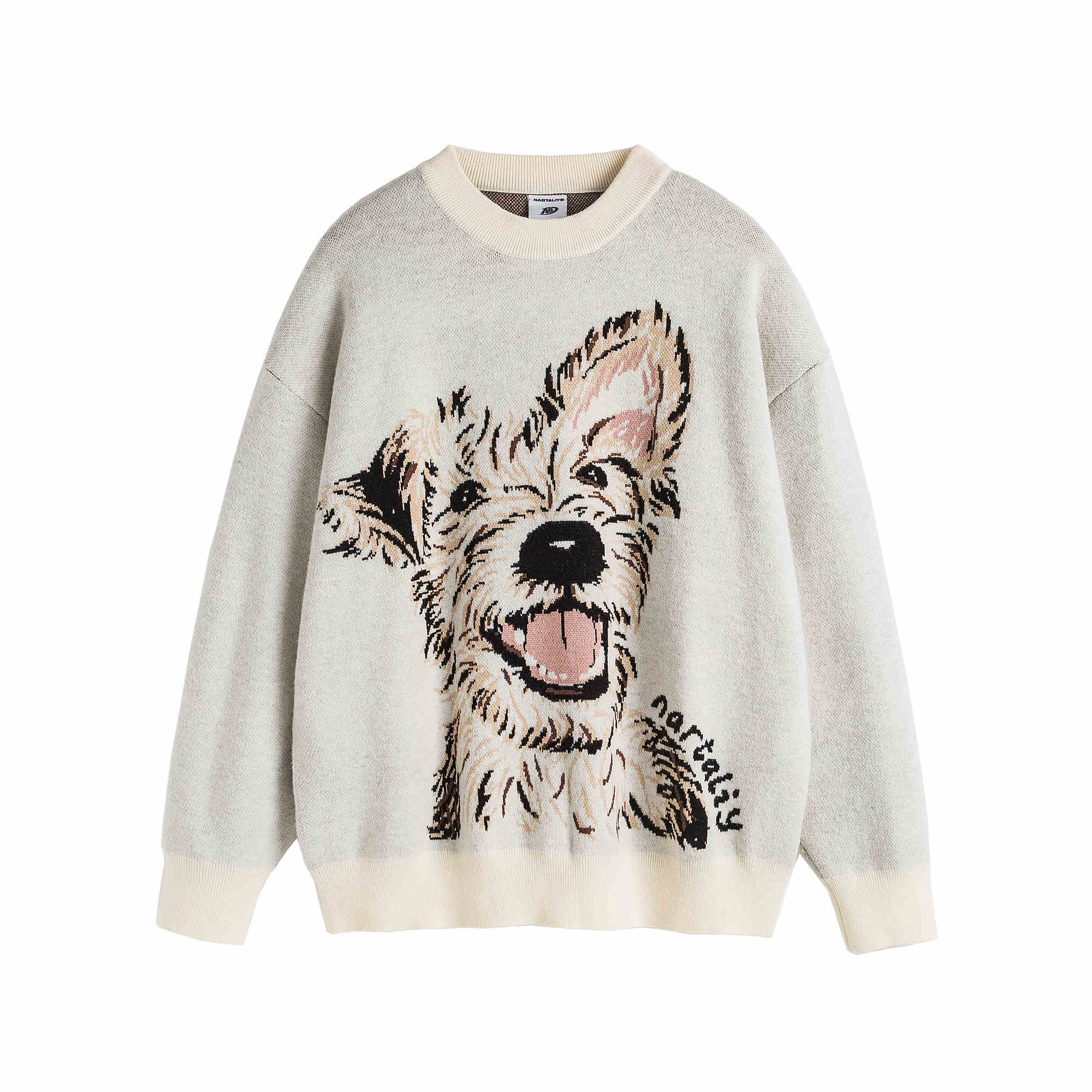 Puppy Sweater Couple Loose And Idle Knitwear sweater