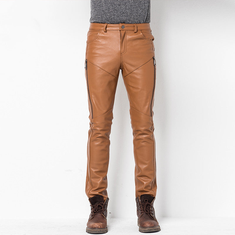 Leather Pants Men