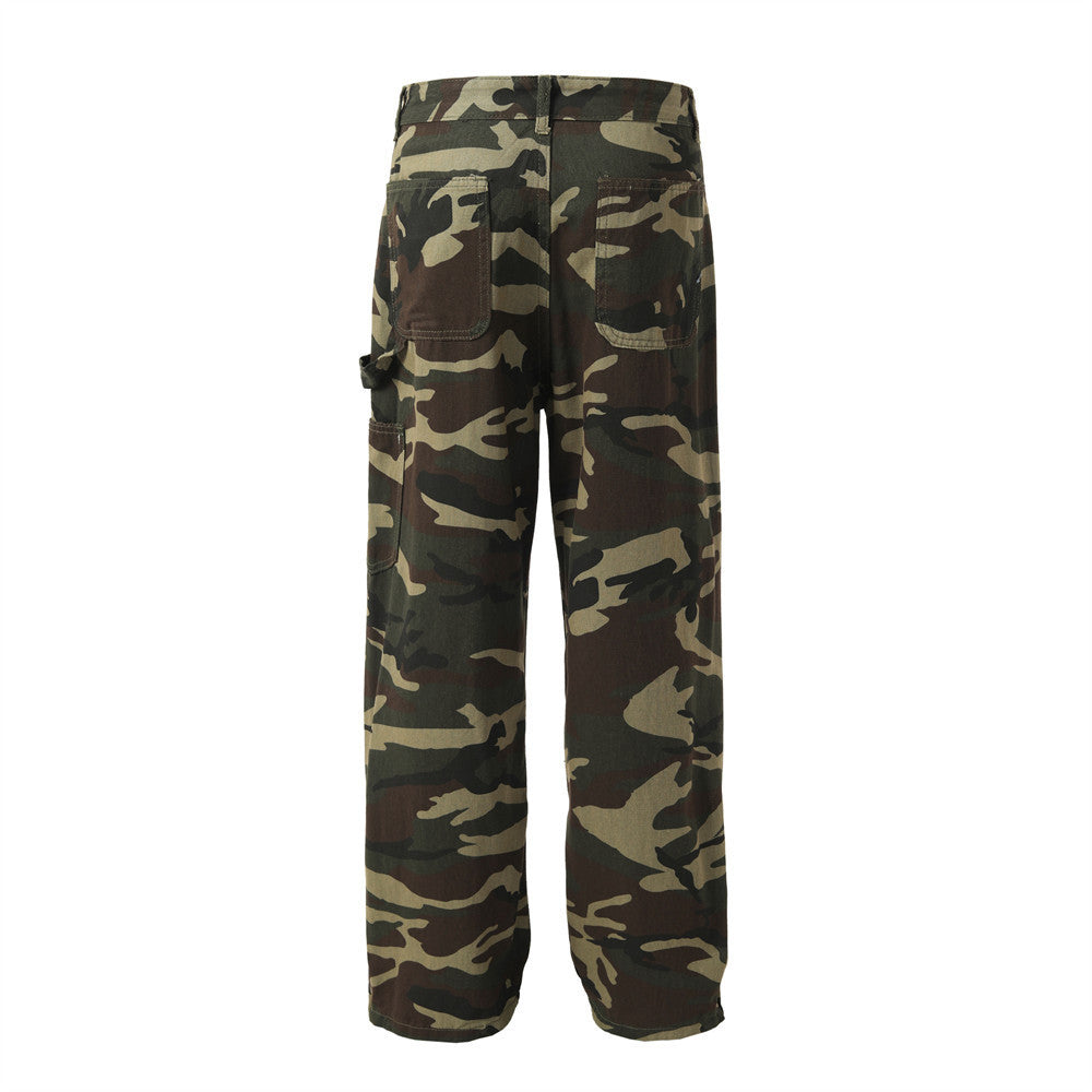 Camouflage Casual Trousers Men
