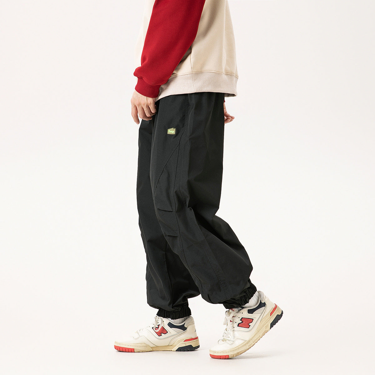 Straight Cargo Work Pants Men