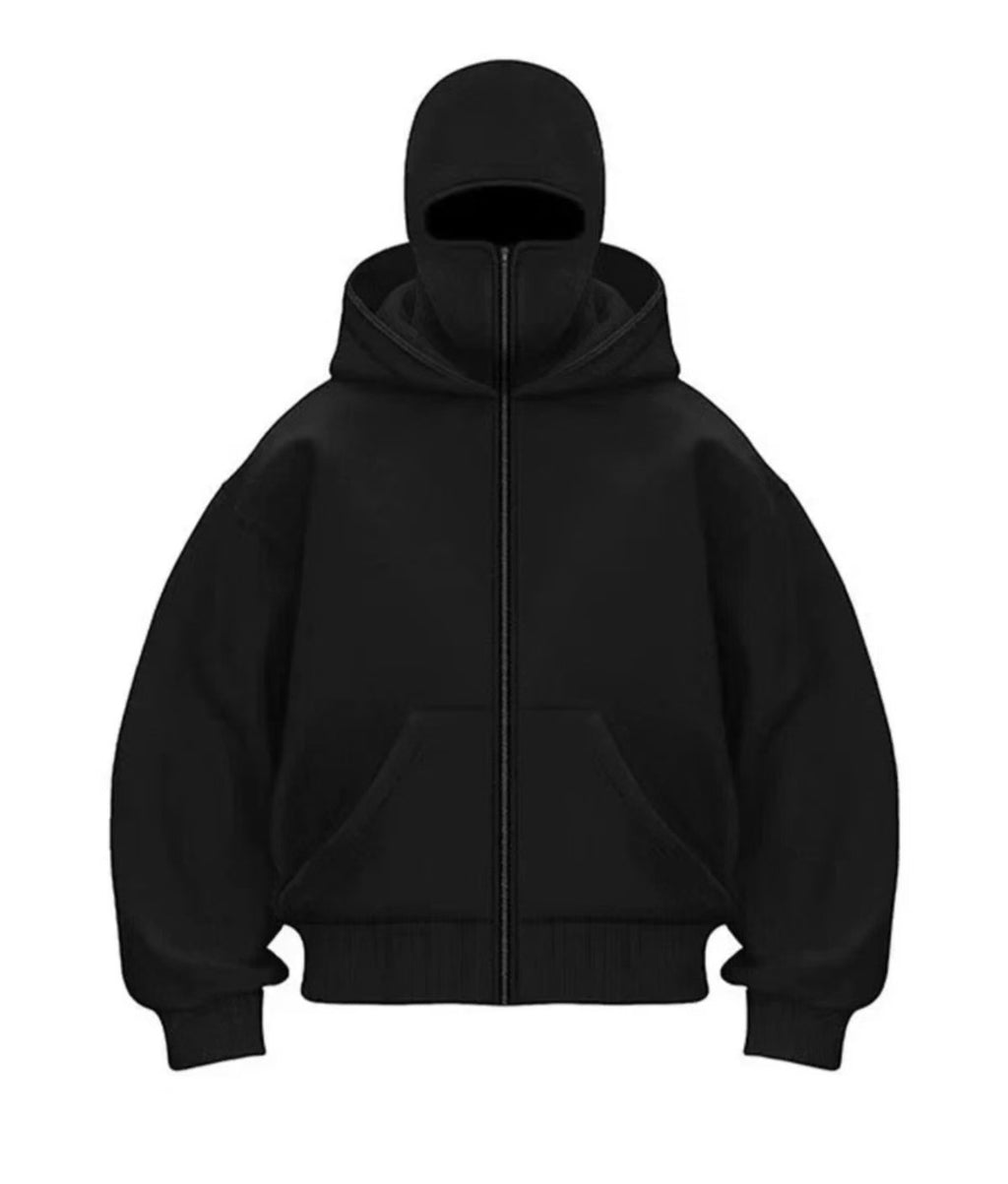 Autumn Spring Hooded Loose Cardigan Baseball Uniform Men