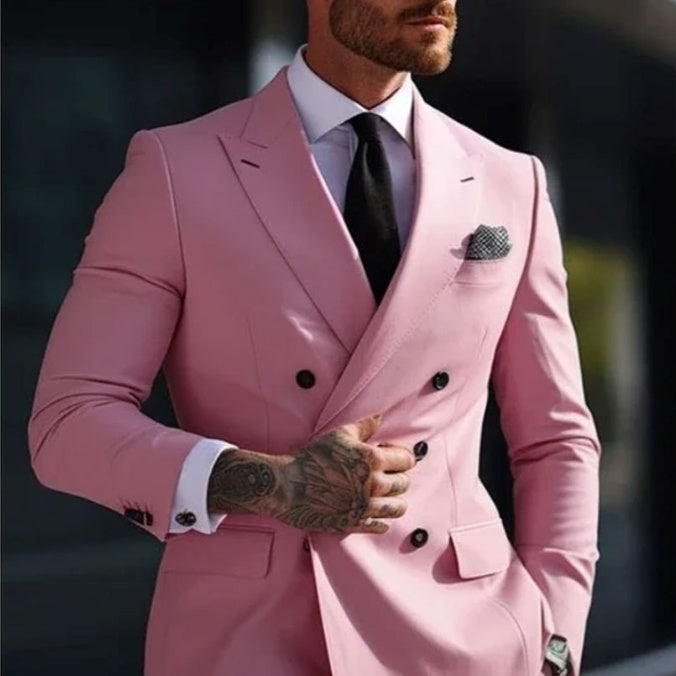 Men's Two-piece Slim Fit Business casual Suit