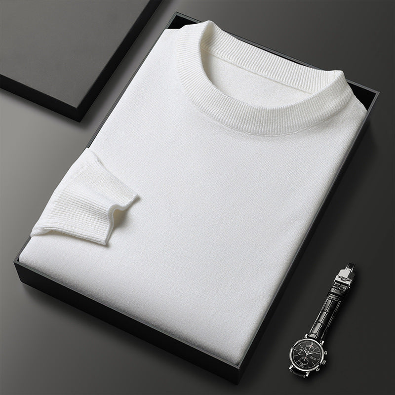 Autumn And Winter Knitting Bottoming Shirt Men