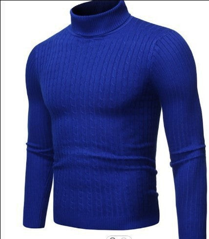Men's Turtleneck Long Sleeve Sweater