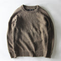Men's Casual Round Neck Pullover Sweater