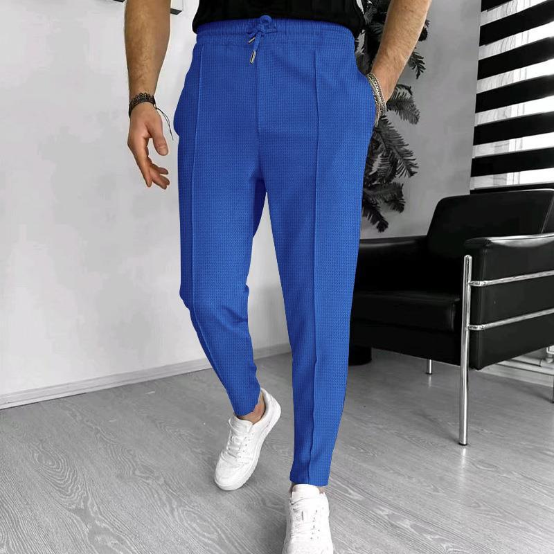 Drawstring Men's Casual Pants