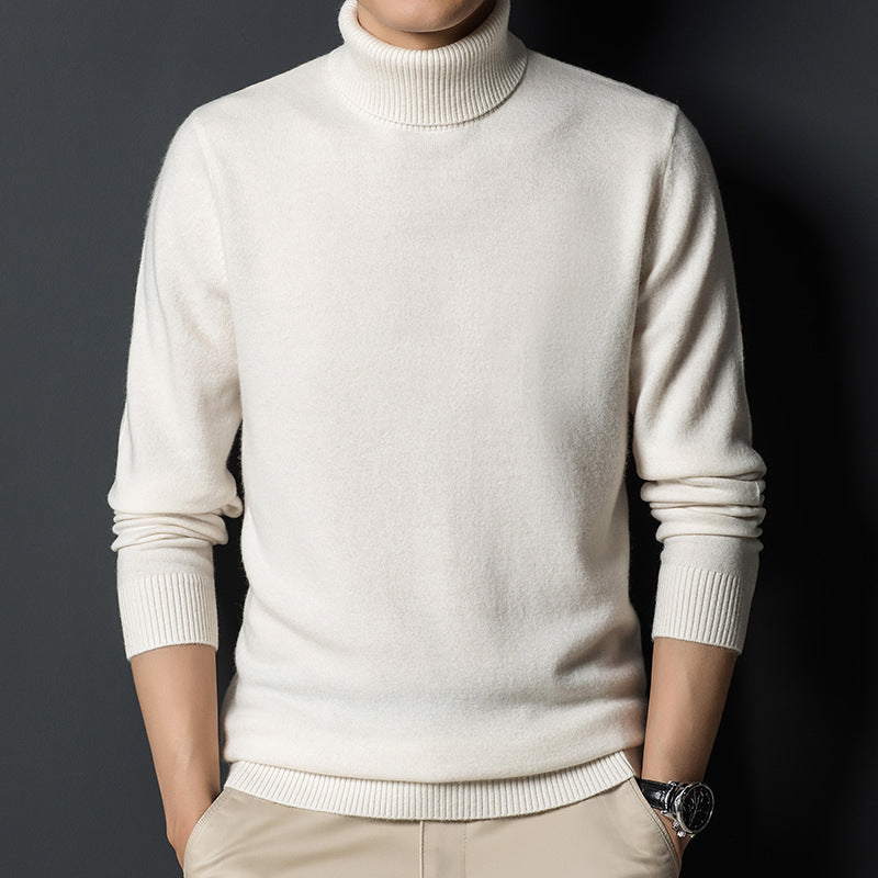 Cashmere Pullover Thick Sweater For Men