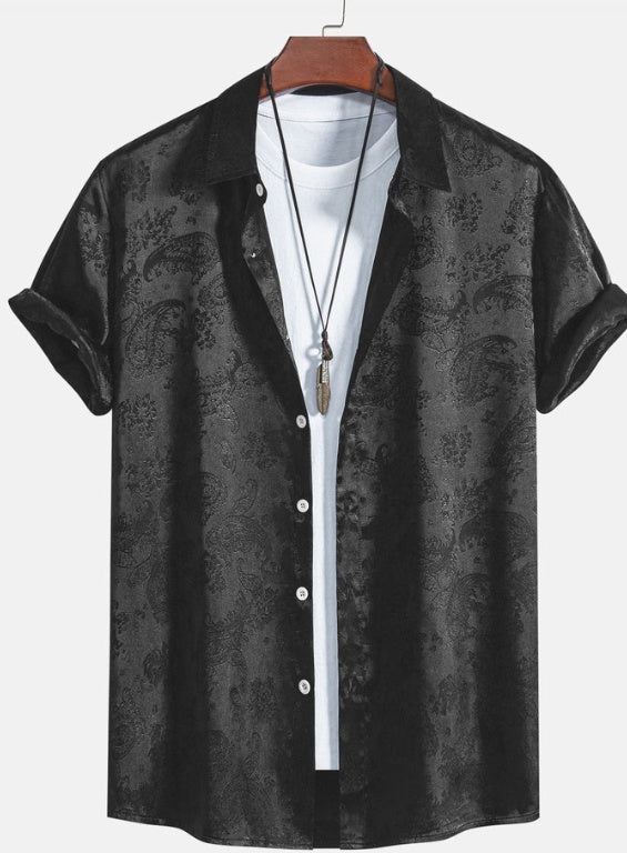 Printed Loose Men's Shirt