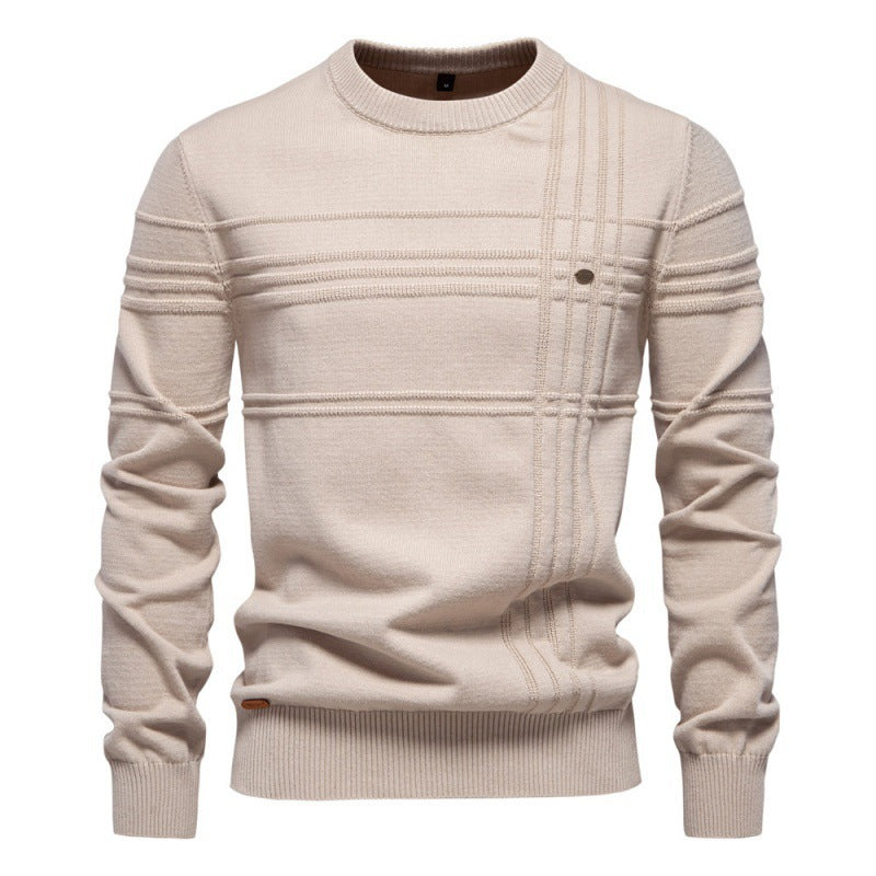 Men's Round Neck Pullover sweater
