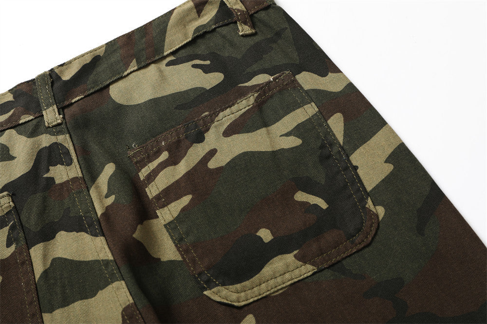 Camouflage Casual Trousers Men
