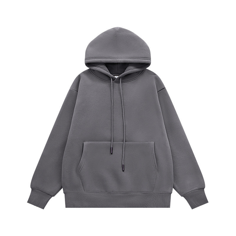 Men's Velvet Padded Hooded Sweatshirt