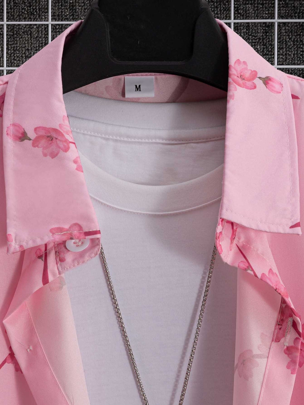 Digital Printing Floral Short Sleeve Shirt