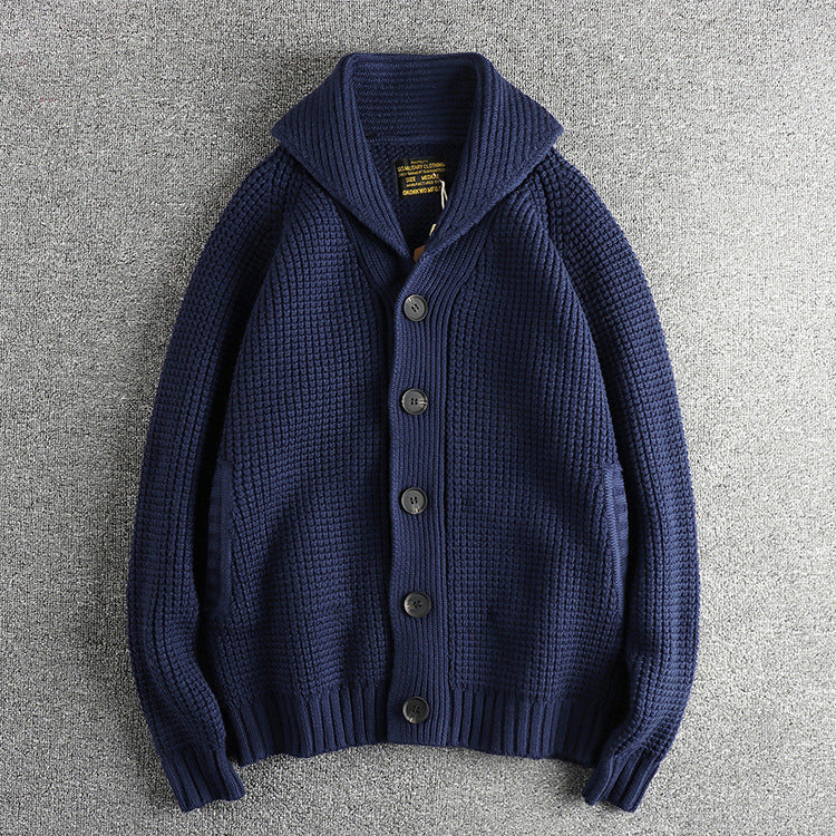 Men's Vintage Wool Blended Sweater