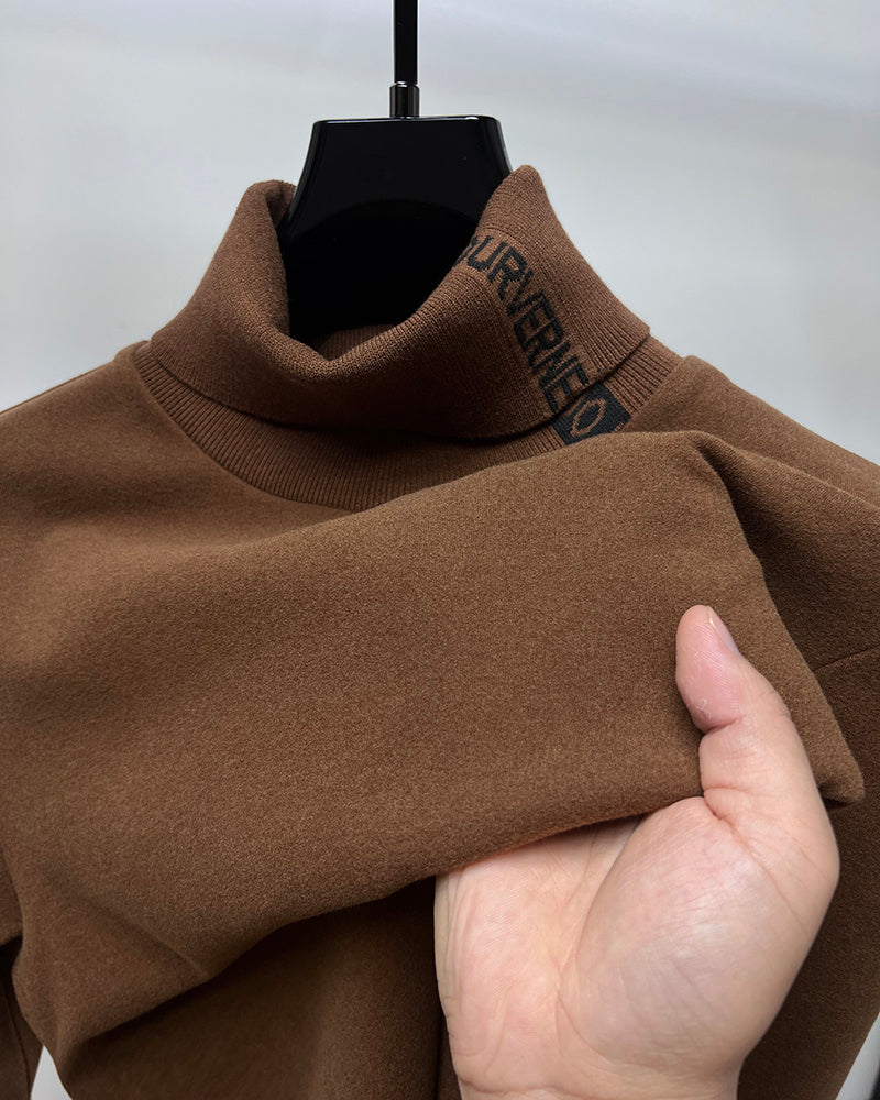 Double-sided Dralon High Lapel Underwear sweatshirt