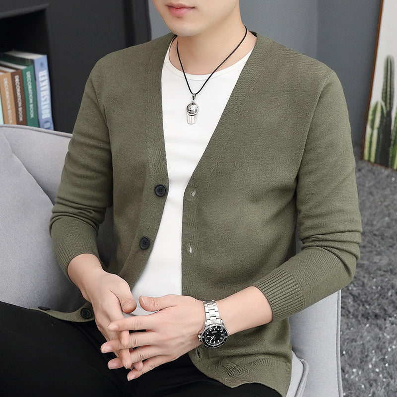 Thin Casual Outdoor Cotton Knitwear Sweater