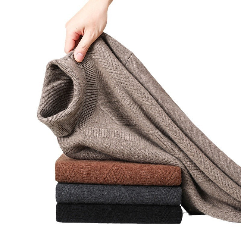 Thickened Knitting Bottoming Youth Fashionable All-matching Sweater