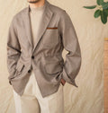 Thin Non-ironing Retro Petty Cash Suit Jacket
