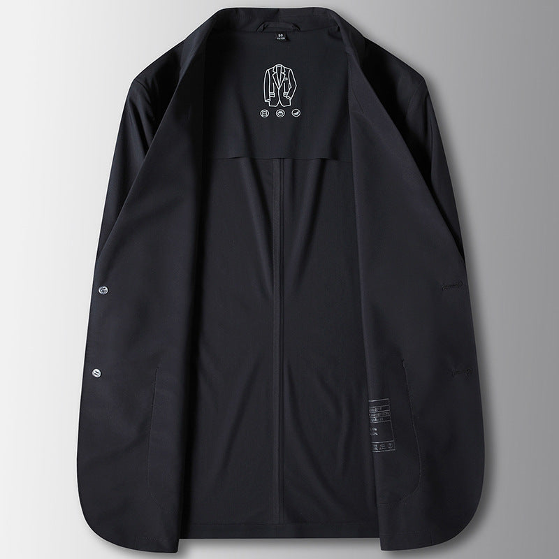 Solid Color Thin Cool Suit Jacket