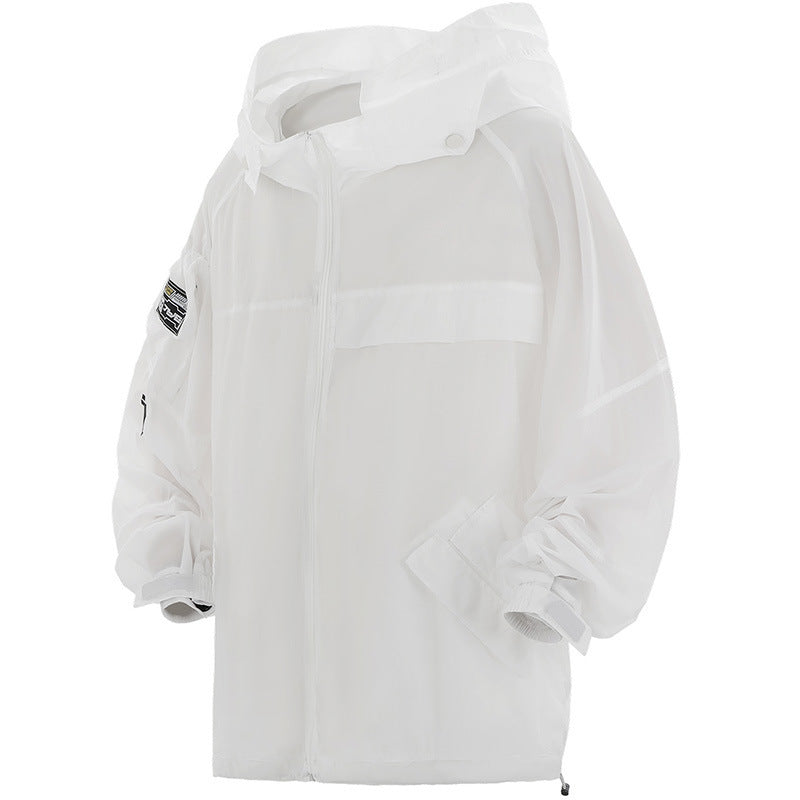 Stand Collar Hooded Coat For Men