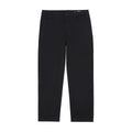 Men's Business Solid Color Stretch Cotton Cropped Pants