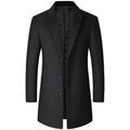 Autumn And Winter Woolen Trench Coat Men