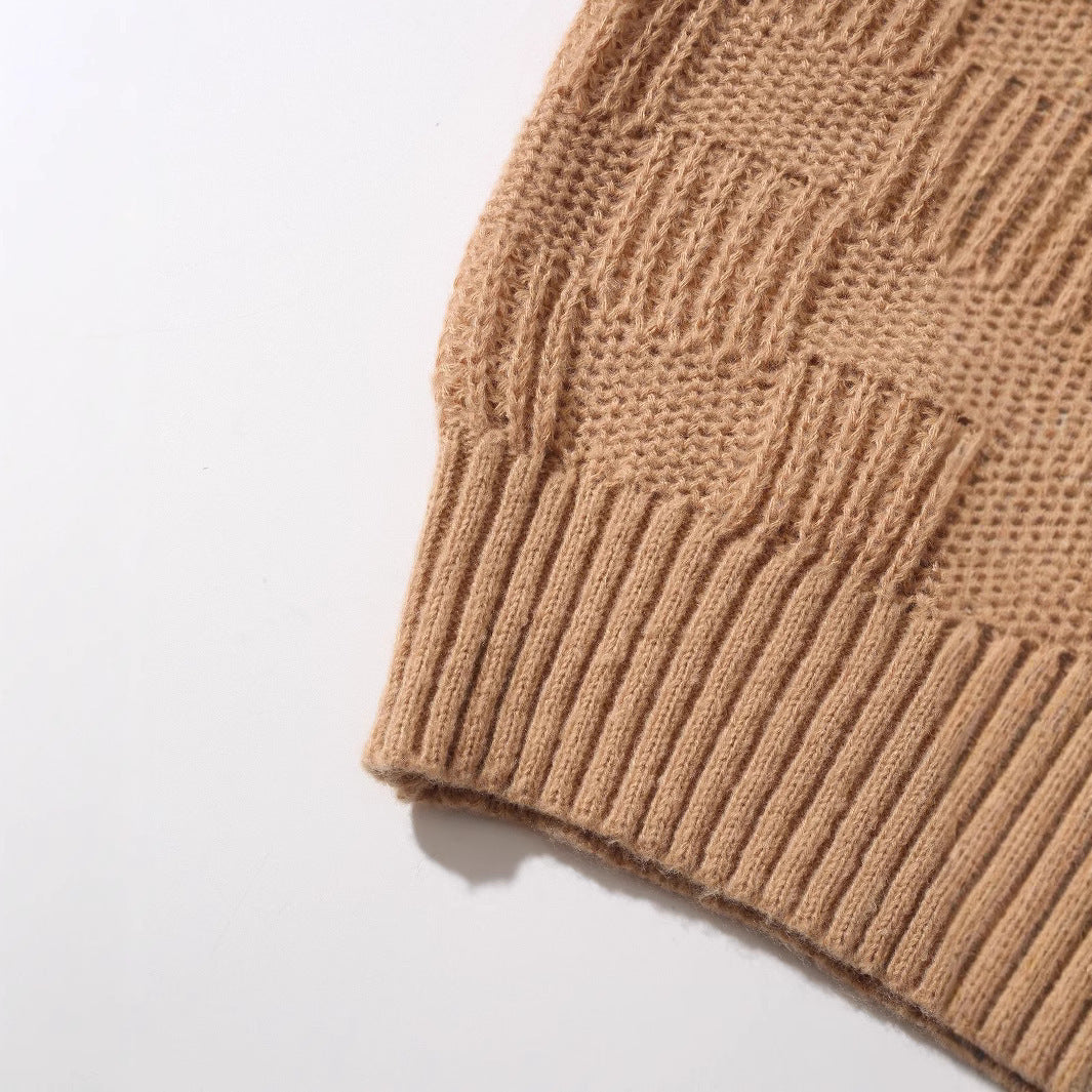 Pullover Men's Round Neck Sweater