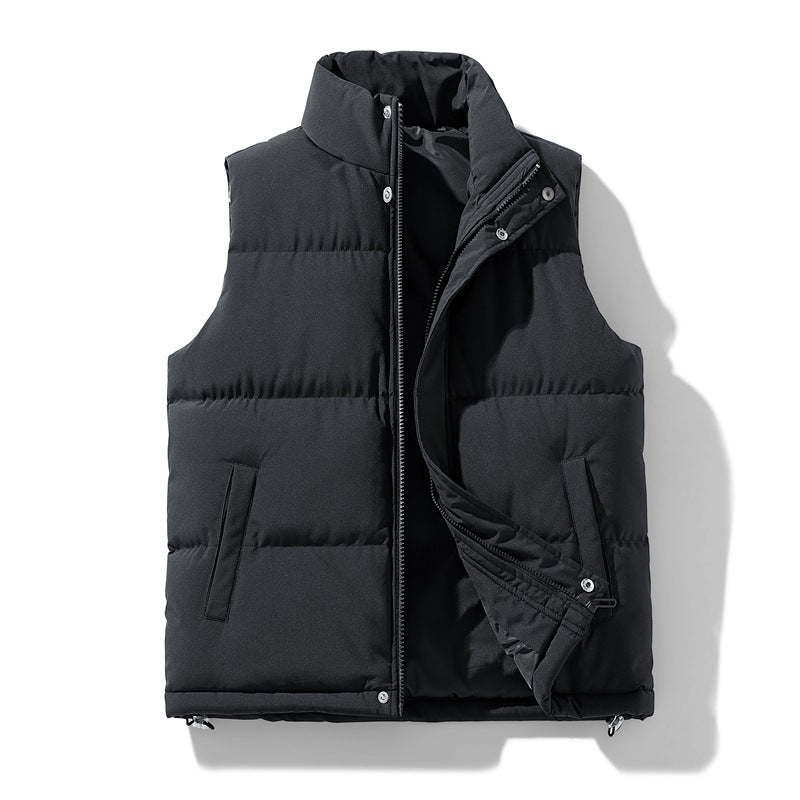 Men's Vest Coat Cotton Warm Padded Jacket