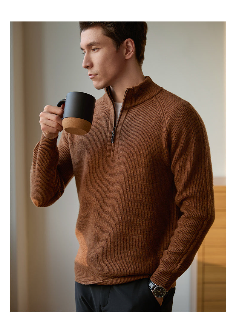Pure Wool Casual Sweater