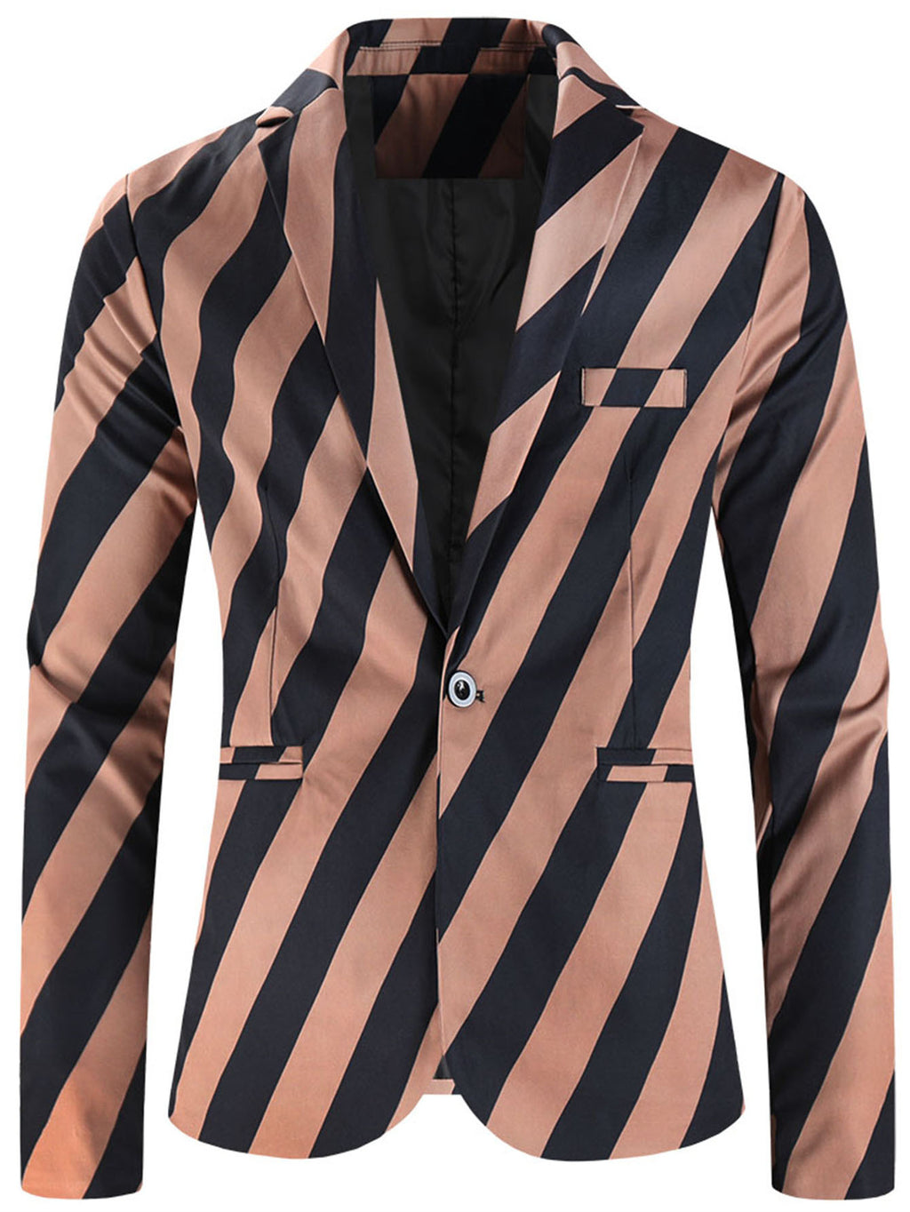 One Button Printing Leisure Suit men