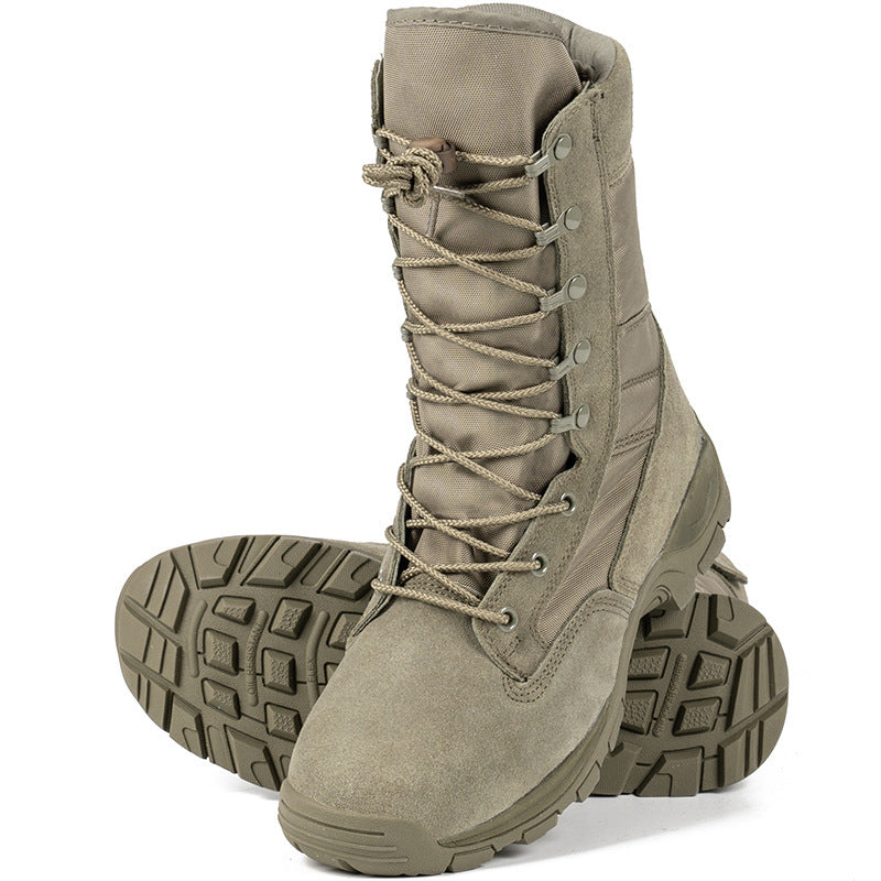 High-top Combat Boots