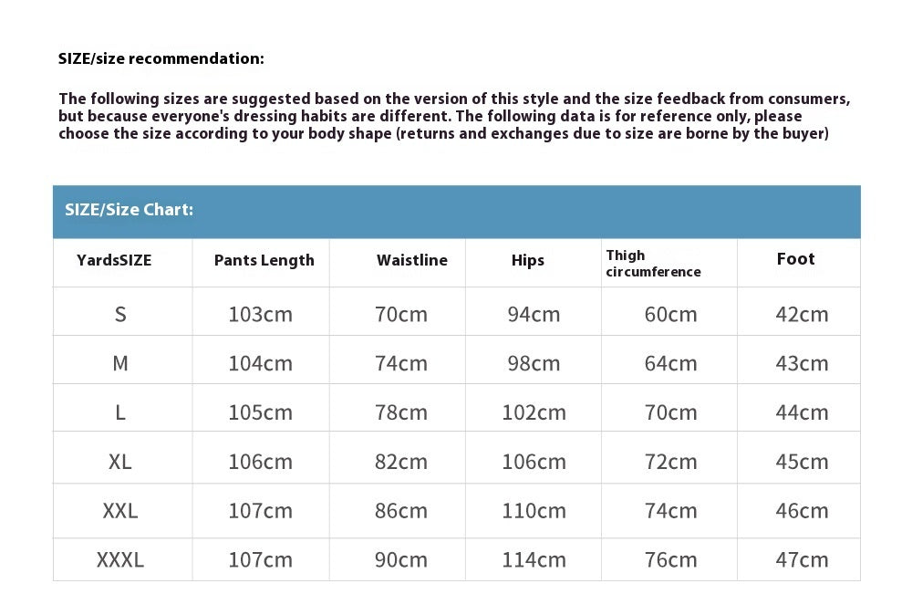 Camouflage Casual Trousers Men
