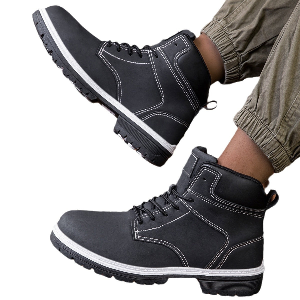 Casual Men's High Street Style Boots