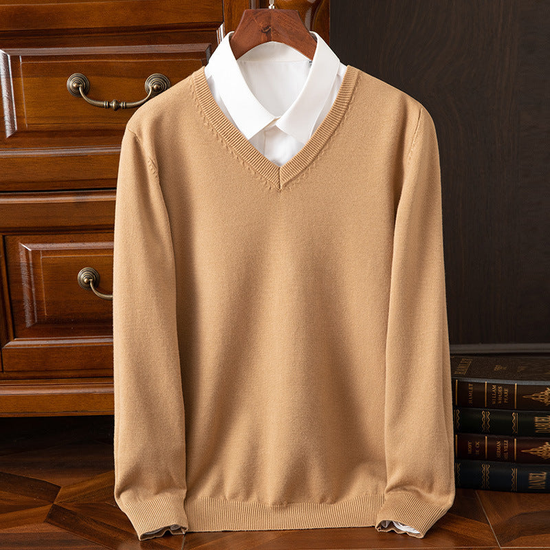 Men's V-neck Sweater