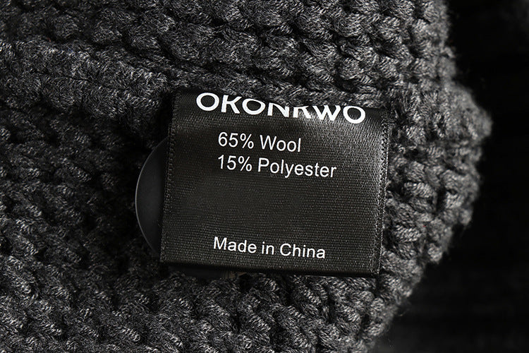 Men's Vintage Wool Blended Sweater