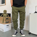 Men's Casual Cotton Multi-pocket Workwear Pants