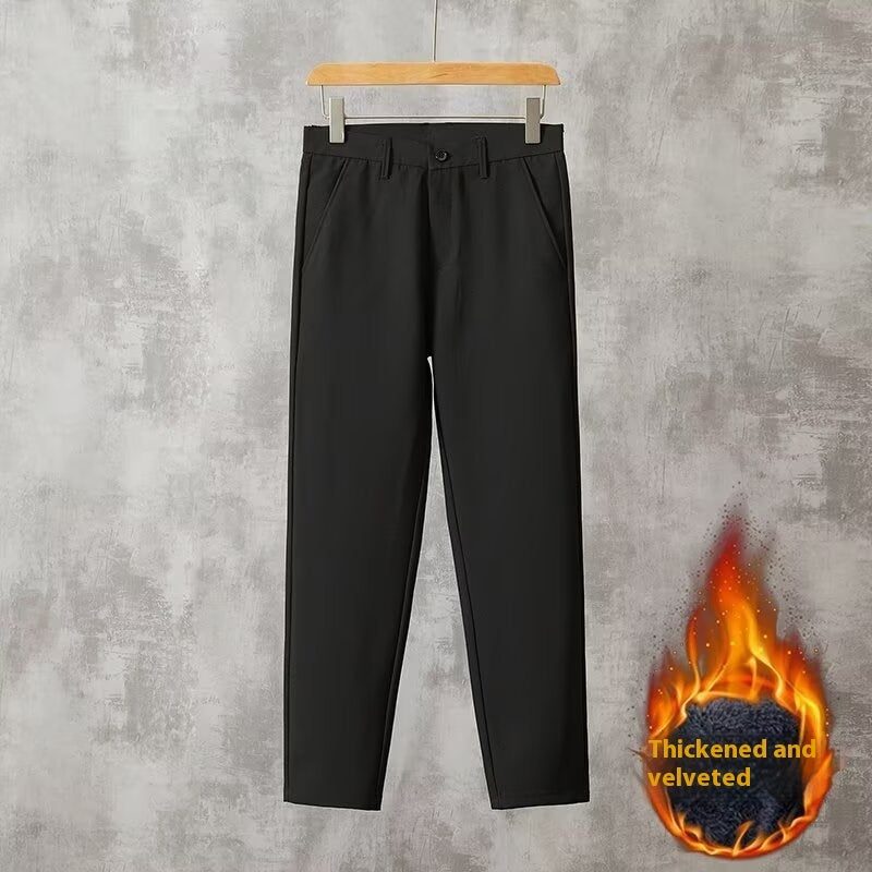 Comfort And Casual Men's Slim-fit Straight Trousers