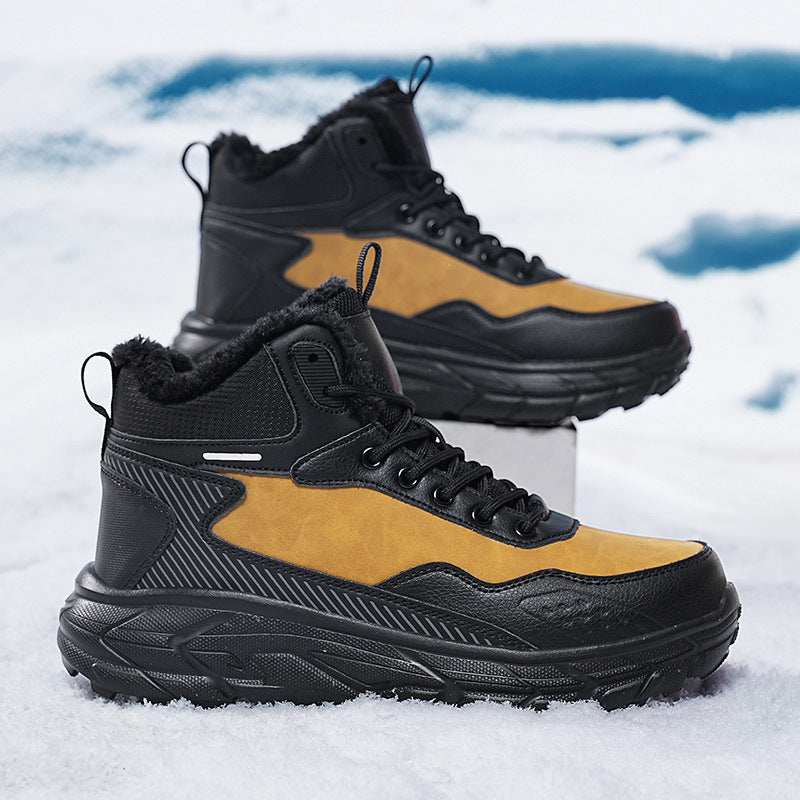 Cold And Warm High Cotton-padded winter Shoes