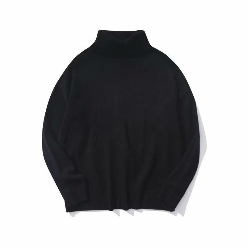 Simple Versatile Couple Turtleneck Sweater