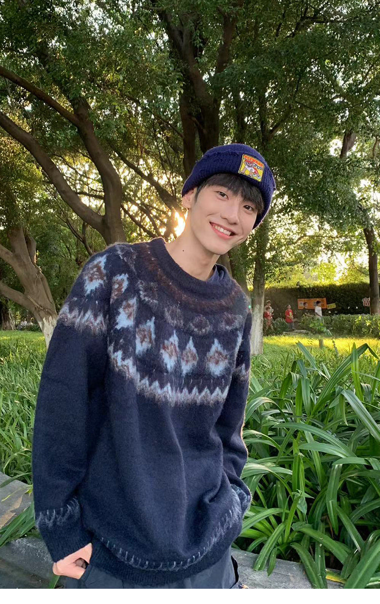 Couple's Knitwear Autumn And Winter Christmas Sweater